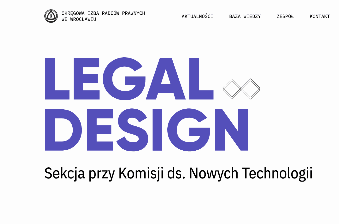 Strona Sekcji ds. Legal Designu